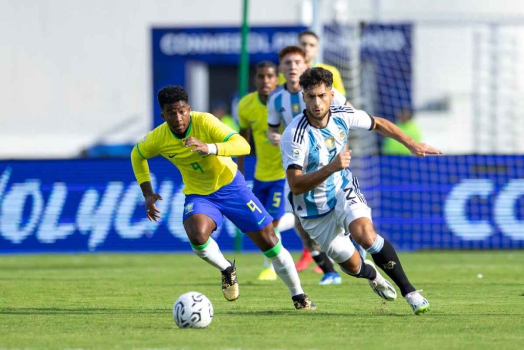 Brazil vs Argentina (1-1) South American U-20 Championship Highlights