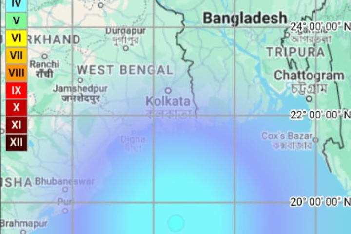 A 5.1 magnitude earthquake struck the Bay of Bengal, shaking Dhaka and parts of Bangladesh. Tremors were also felt in West Bengal and Odisha. No major damage reported.